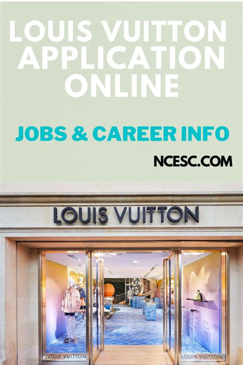 louis vuitton careers geneva|louis vuitton employment opportunities.